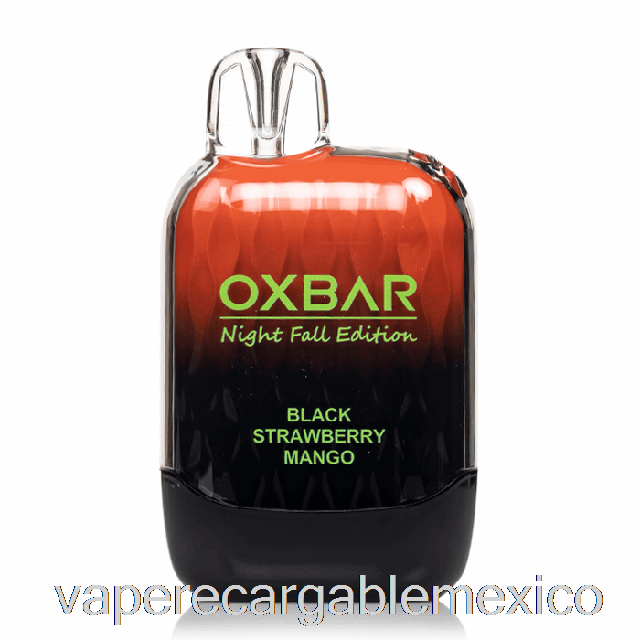 Vape Recargable Oxbar G8000 Desechable Mango Fresa Negro